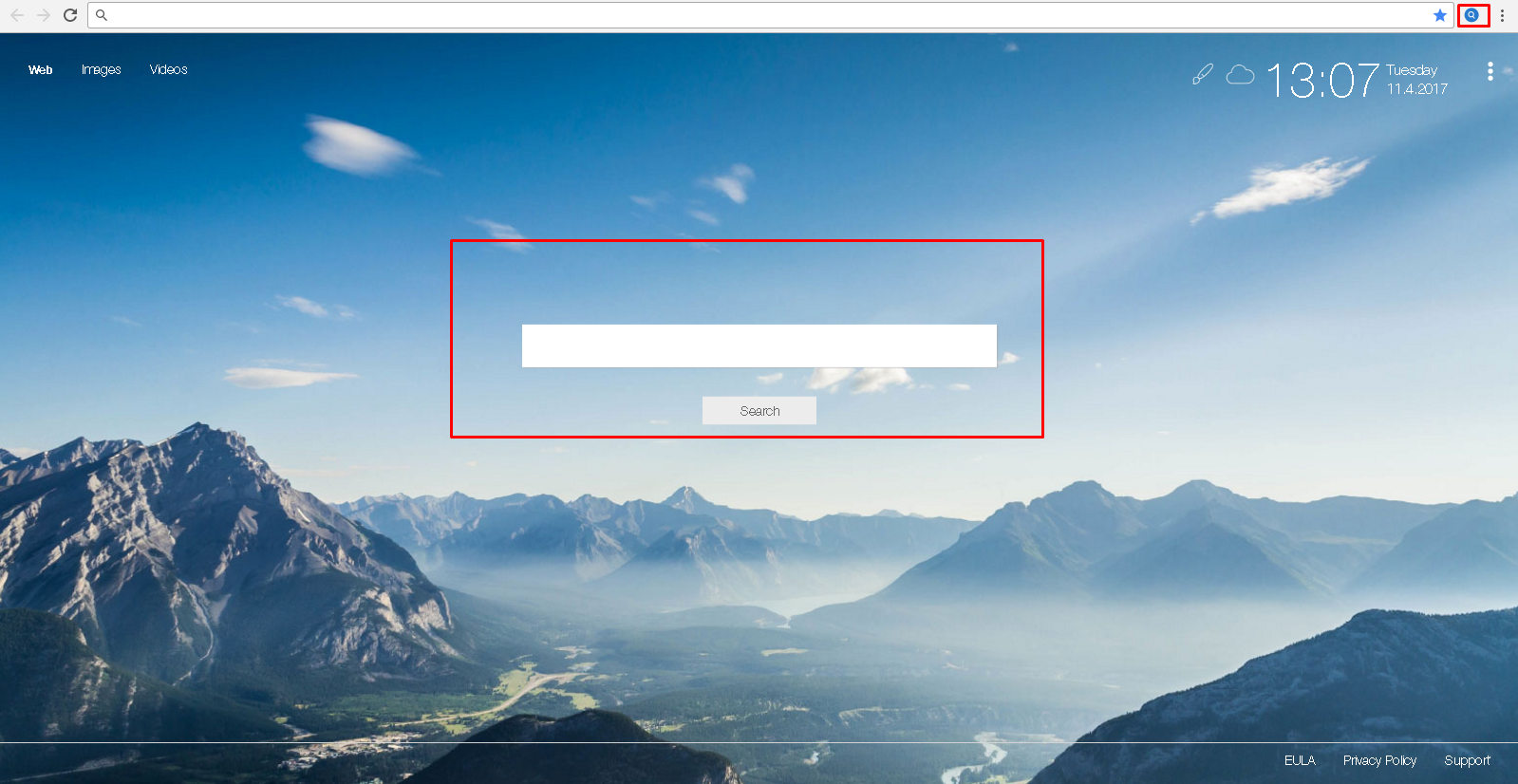 Инструмент для удаления браузерного вируса Searchmanager